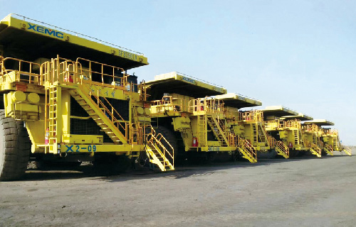 ����HD2000��Ƶ���ֳ�Ӧ����110t��ɽ��ж��